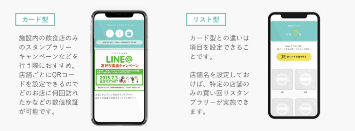 COMSBIのLINE向けショップカード